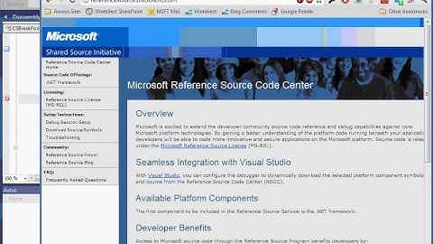 Oct 06 - LIDNUG  Take a break in the debugger.wmv