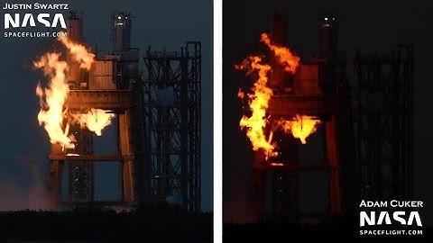 SpaceX Tests Raptor Thrust Vector Control (TVC) on Tripod Stand