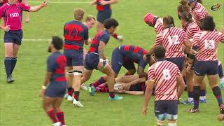 Cassh Maluia Forces Knock On Rip Ball In Tackle AMERICAN RAPTORS vs. ST MARY'S COLLEGE 11.05.2022