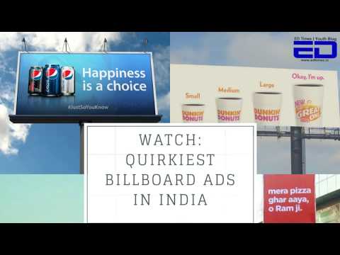 Here Is A List Of The Quirkiest Billboard Ads In India