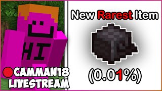 SPEEDRUNNING NETHERITE NAUTILUS ARMOR camman18 Full Twitch VOD