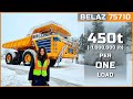Belaz 75710 the worlds largest dump truck  revolutionizing the mining industry