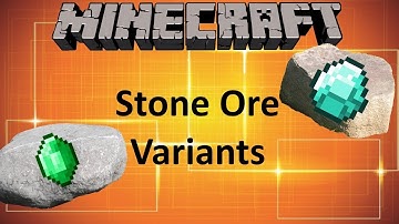 STONE ORE VARIANTS - MINECRAFT 1.12.2 (MOD SHOWCASE)