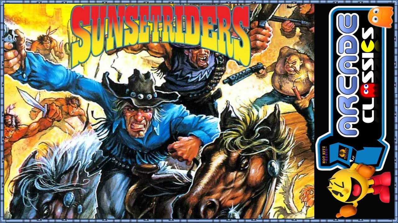 SUNSETRIDERS [ARCADE] - NO DEATH - CORMANO - Longplay, Walkthrough, Playthrough !!
