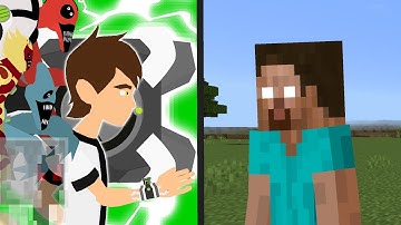 Ben 10 Carnitrix Vs Herobrine (Stick Nodes Pro Animation)