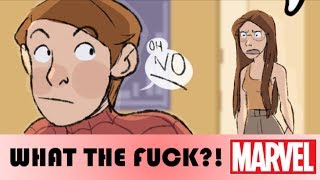 True ending comic by she-sells-seagulls:
https://spicy-a.deviantart.com/art/homecoming-spoilers-what-th-e-f-ucj-692815991
spiderman is owned marvel instag...