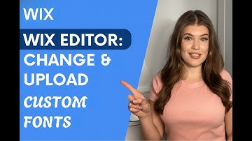 Change Fonts in Wix Editor, Upload Custom Fonts & Themes