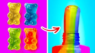 VIRAL FOOD HACKS || Frozen Honey JELLY || Yummy Ideas And Hacks by 123 GO! SERIES