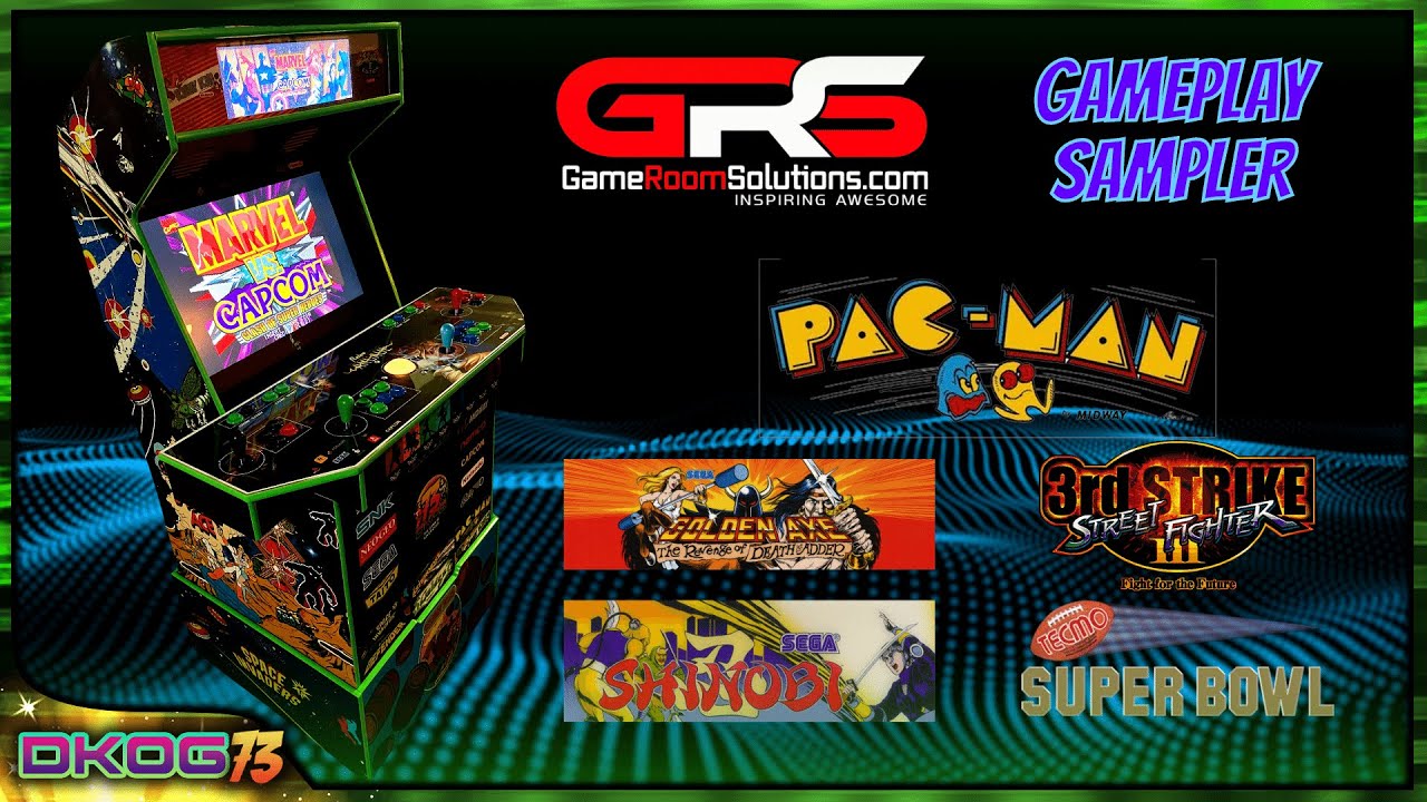Game Room Solutions Arcade Gameplay | Raspberry Pi 4 Retro Gaming Emulation that ROCKS!