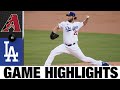 Kershaw twirls a gem, Pollock homers in win | D-backs-Dodgers Game Highlights 9/3/20