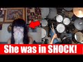 I played the PH Intro on Omegle | Drum Reactions