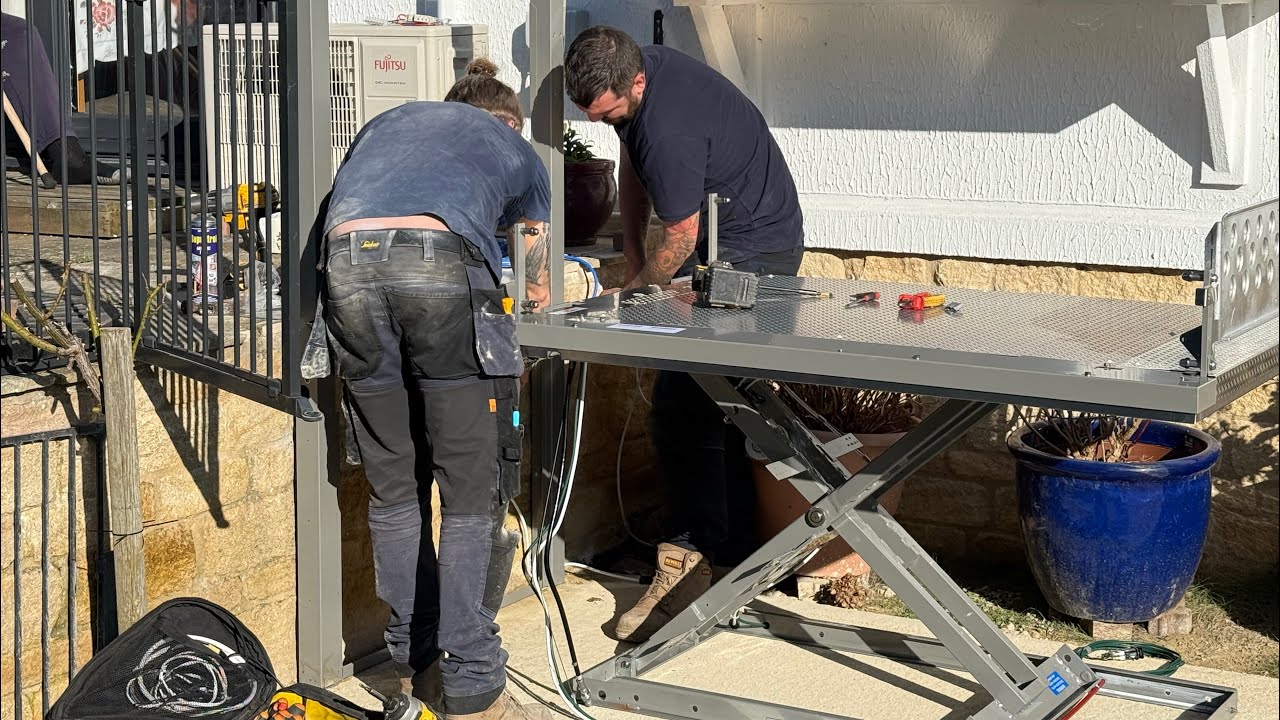 Terry TSL1000 Wheelchair Lift Installation