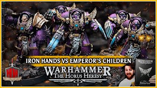 Iron Hands vs Emperor's Children | The Horus Heresy Age of Darkness 30K Battle Report