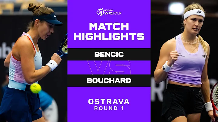 Belinda Bencic vs. Eugenie Bouchard | 2022 Ostrava...