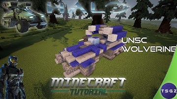 UNSC Wolverine | Minecraft Halo tutorial