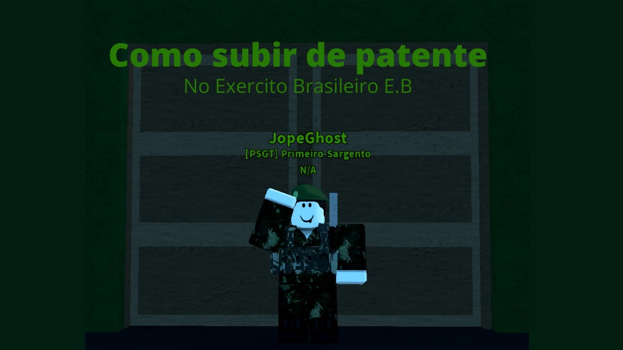 Códigos do Exército Brasileiro EB (Roblox) 