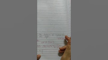 Find the distance of a point P(x,y) from the origin.( CBSE 2018 ) #class10maths_ch7#coordinategeo