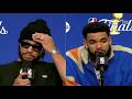 Brunson &amp; KAT talk after Knicks comeback from 29 to beat Spurs 107-106 in Game 4 NBA Finals