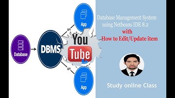 How to Edit/Update item into database table in JAVA using Netbeans-8.2