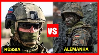 Alemanha x Rússia - Comparação do Poder Militar 2024