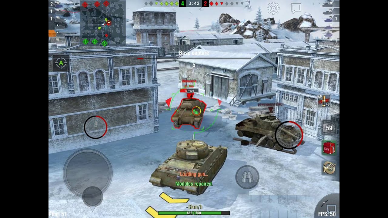 World Of Tanks Blitz Wotb Gameplay T14 Dead Rail Youtube 