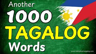 Learn Another 1000 TAGALOG WORDS | Filipino Words Translated to English