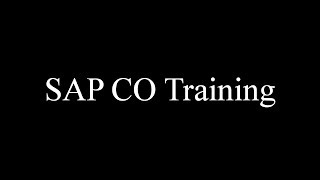 SAP CO Training - Introduction SAP CO (Video 1) | SAP CO Controlling screenshot 5