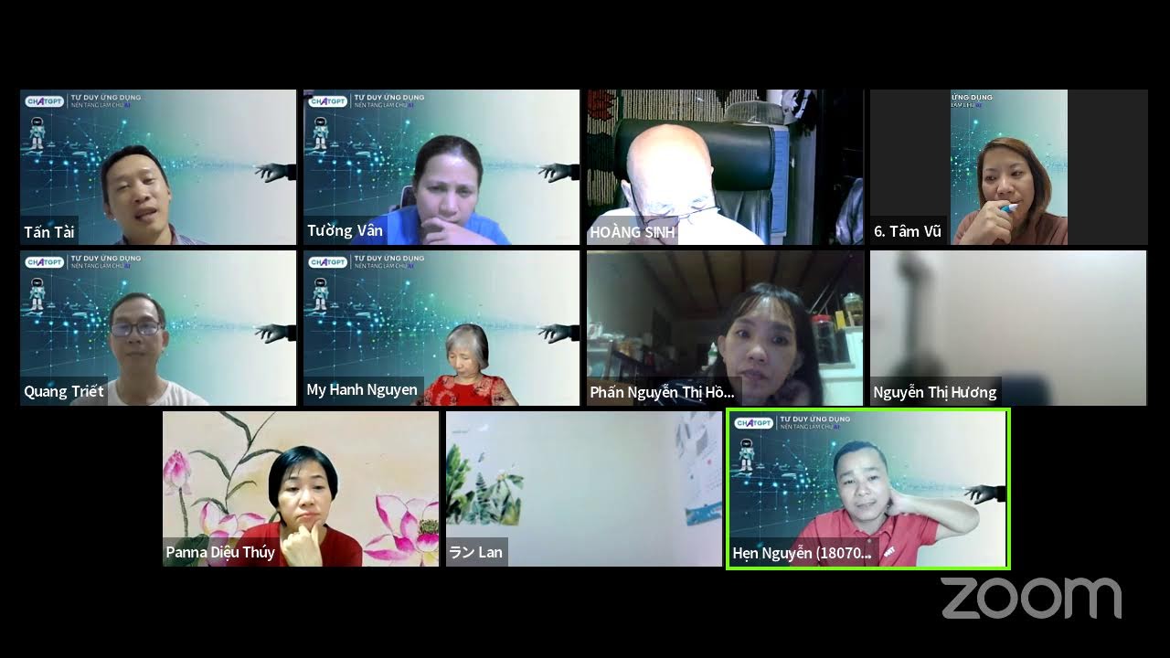 Outline Video BUỔI 2: LÀM CHỦ CHATGPT - TƯ DUY ỨNG DỤNG K04 (T3, 26.11.24)