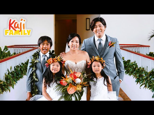 We Got Married...AGAIN! Kaji Family Vow Renewal Ceremony! class=