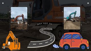 Tập15 2 máy xúc hỗ trợ nhau #excavator #truck