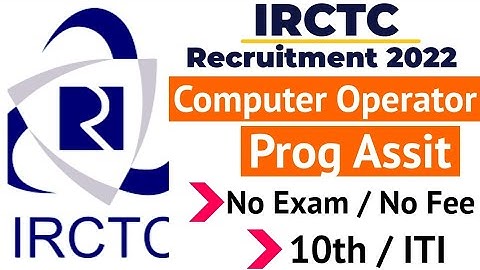 IRCTC Apprentice 2022 | IRCTC Apprenticeship 2022 | IRCTC Apprenticeship Form Kaise Bhare | IRCTC