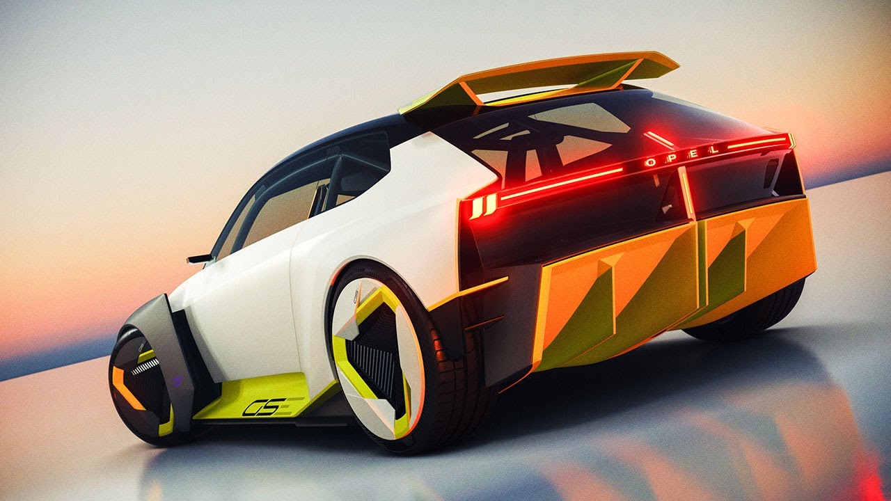 Opel Corsa GSE Vision Gran Turismo: Unveiled - YouTube