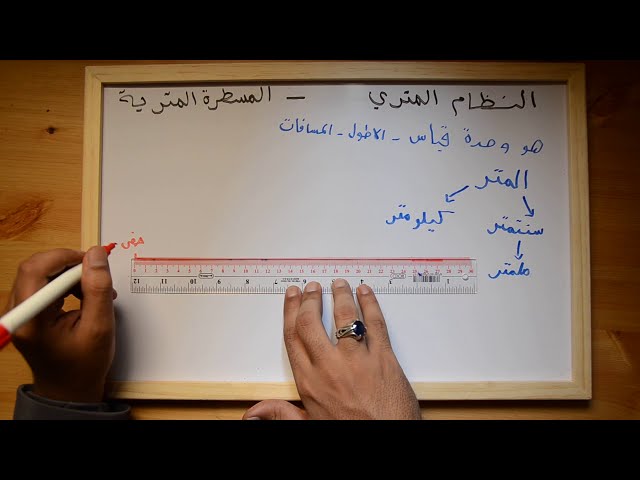 النظام المتري - المسطرة المترية - YouTube