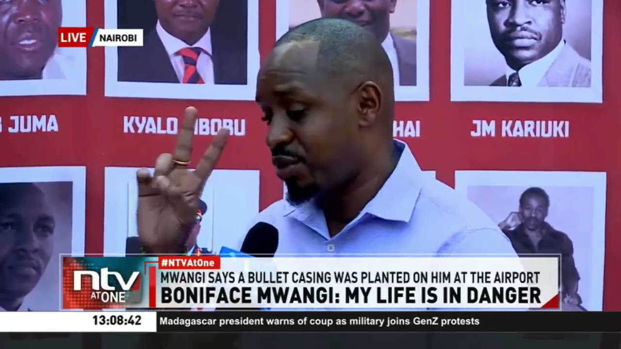 Бонифас Мванги заявил, что угрозы его жизни усилились после того, как он объявил о своей президен...