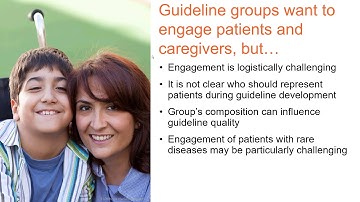 A New Online Approach to Engaging Patients and Caregivers in Guideline Development