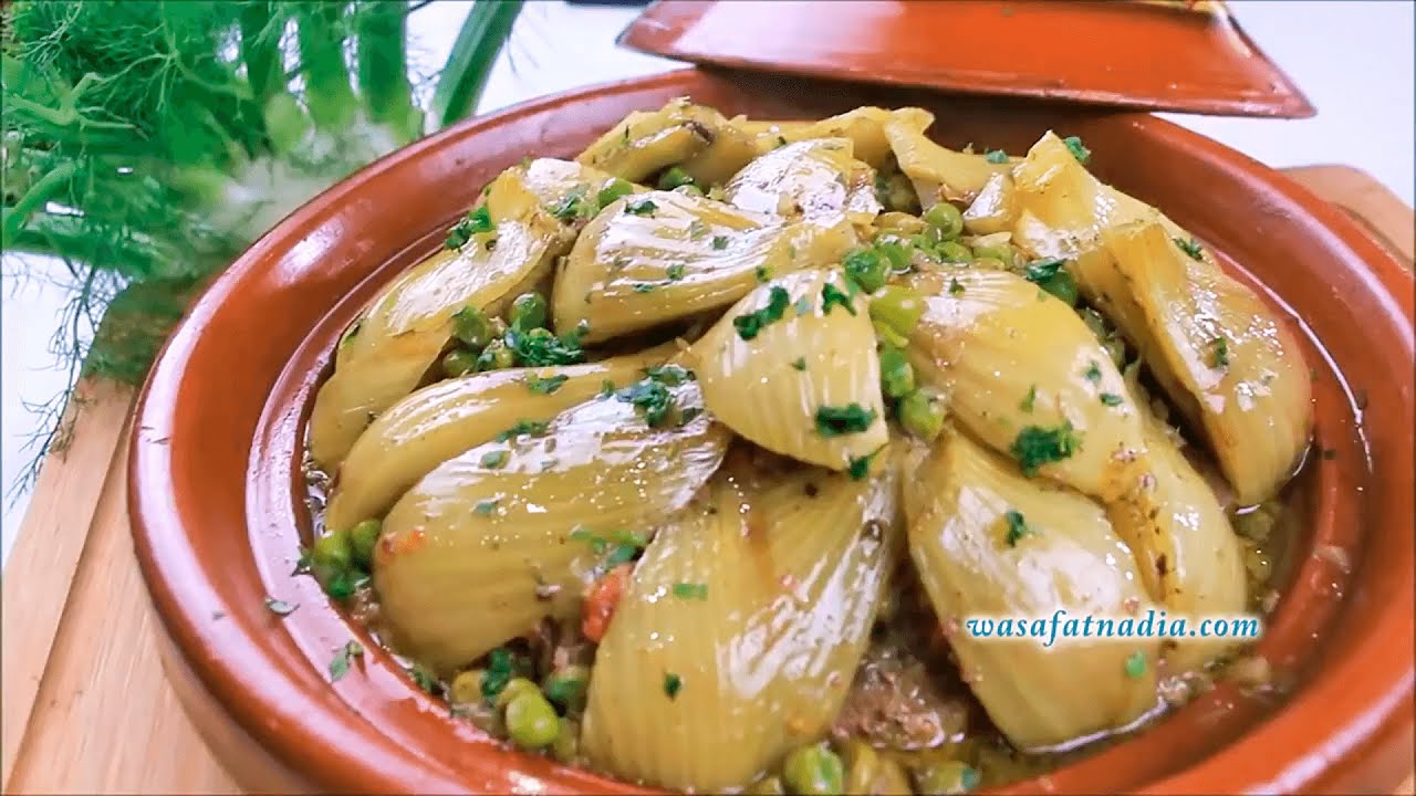 طاجين البسباس شهي ولذيذ بزاف كيحمق طعم استثنائي طوووووب| Tajine de viande aux fenouils besbas