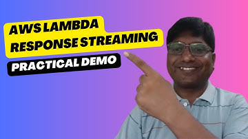 AWS Lambda Response Streaming demo & walkthrough