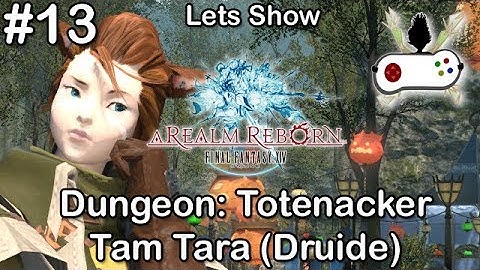 ► FF14 ◄  Dungeon: Totenacker Tam Tara (Heiler Druide) ♥ Final Fantasy XIV: A realm Reborn [HD+]