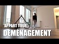 Appart tour  vide  demenagement 1 vlog