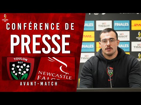 Conférence de presse d'avant-match J4 ERCC Toulon-Newcastle