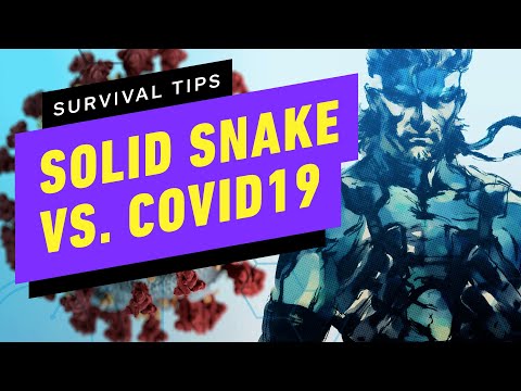 Solid Snake's COVID-19 Survival Tips - Up at Noon