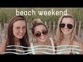 girl's beach trip