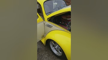 1964 V8 VW Beetle....finally an outside video!