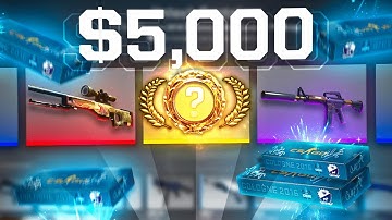 Opening $5,000 worth of Cobblestone Souvenir Dragon Lore Packages!