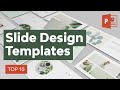 10 Best PowerPoint Slide Design Templates