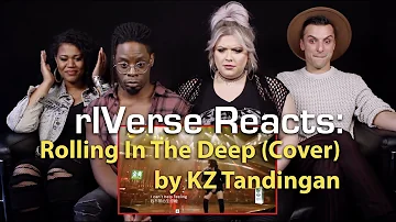 rIVerse Reacts: Rolling In The Deep - Live Performance Cover by KZ Tandingan on "Singer"