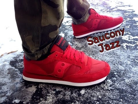 saucony red shoes