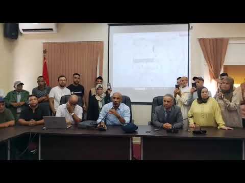 مباشرة من جماعة عامر شرح تصميم التهيئة دوار البراهمة من شارع ابن الهيتم إلى شط الغابة