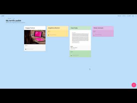 Video: Kada koristiti padlet?