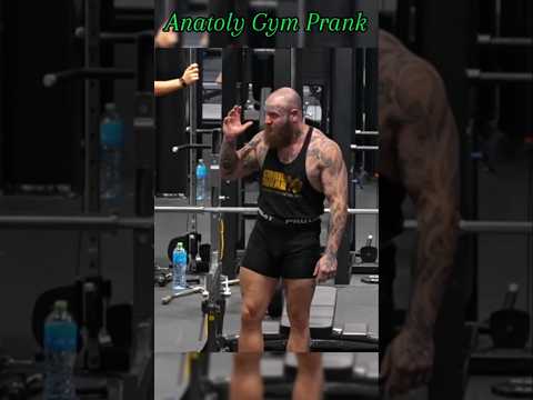 Another freak in the gym #anatoly #gym #ytshorts